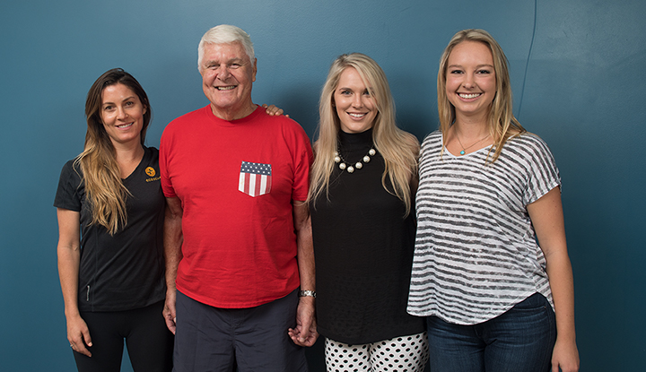 Group photo with Egoscue therapists